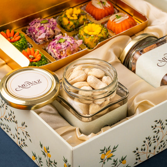 Lotus Peacock Flap Gift Box