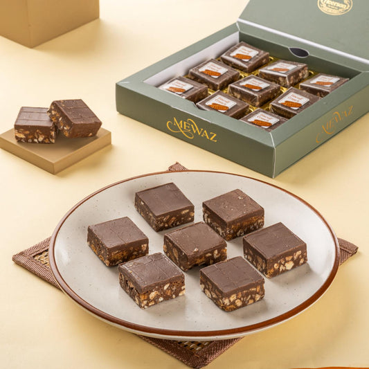 Mewaz Biscoff Crunch Mithai. Premium Fusion Sweet