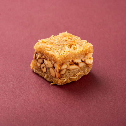 Mewaz Kaju Kunnafa Mithai. Luxury Cashew Dessert Mumbai