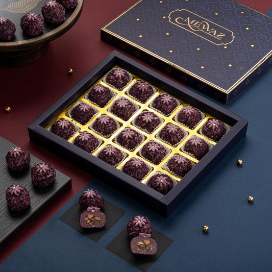 Mewaz Lavender Bites. Premium Gourmet Mithai