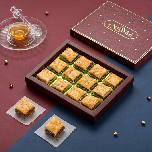 Mewaz Walnut Baklava Mithai. Luxury Festive Sweets