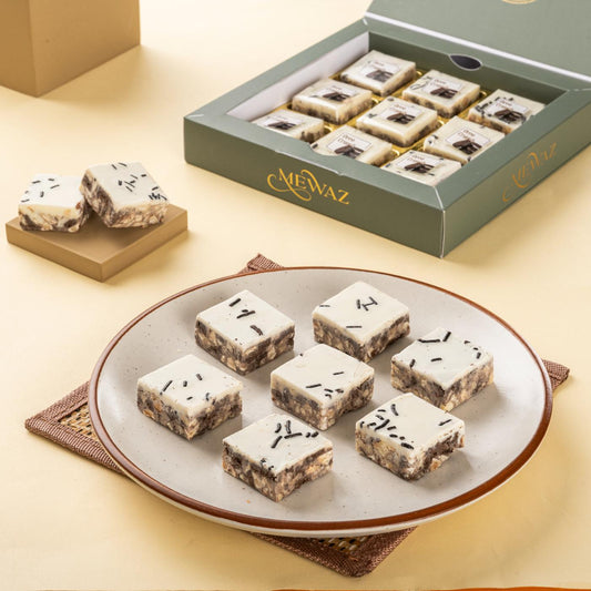 Shop Now Mewaz Oreo Crunch Mithai. Luxury Fusion Sweet