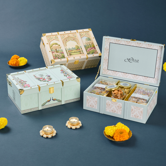 Luxury-non-generic-corporate-hampers-with-pure-desi-ghee-sweets-by-Mewaz 