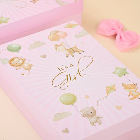 Sweet Beginnings Signature Box for Baby Showers by Mewaz