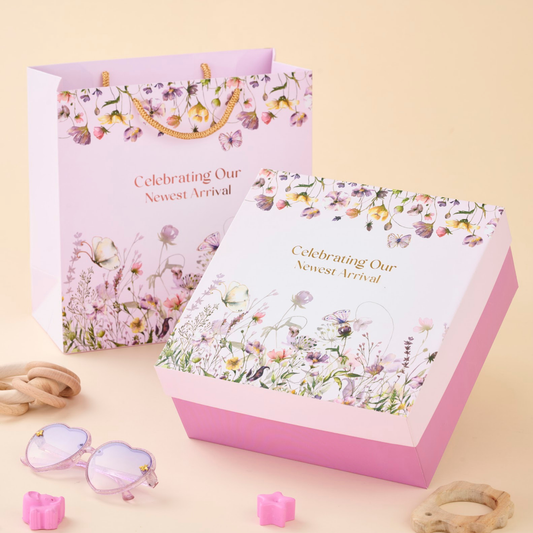 Little Princess Keepsake Hamper with Personalised Details by Mewaz