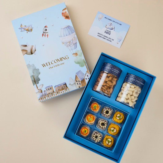  Premium mithai hamper for baby arrival by Mewaz