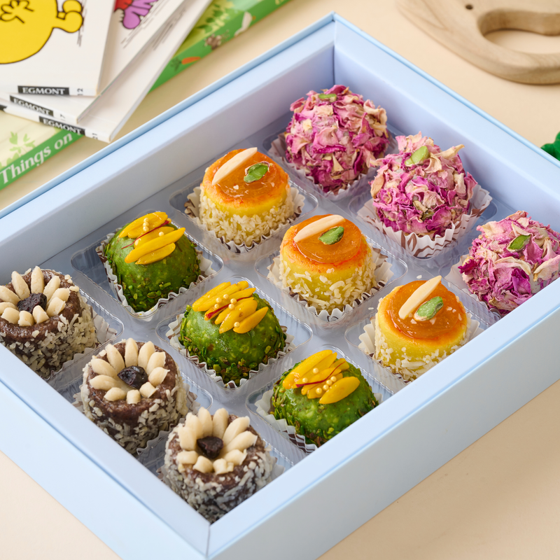 Adventure box  - Baby Boy - 12pc Dryfruit Mithai Box