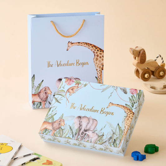 Adventure box  - Baby Boy - 12pc No Added sugar Mithai Box