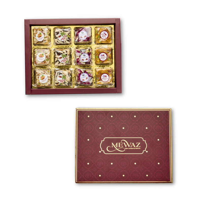 12pc ASsorted No Added Sugar Mithai
