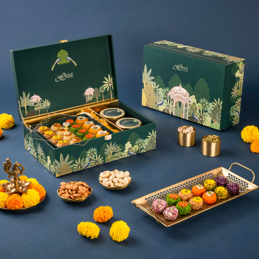 Forest Green Pichwai Box