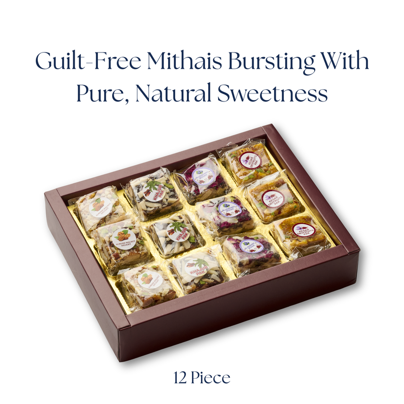 12pc ASsorted No Added Sugar Mithai