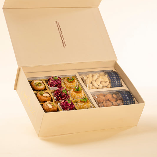 Artisanal Mithai and Dryfruit Box Small