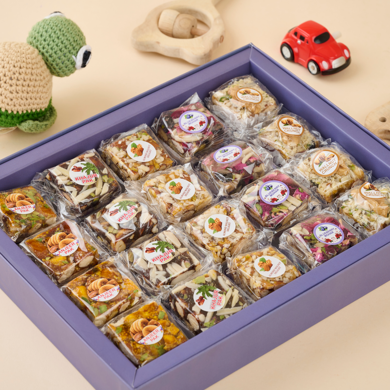 Sailor Box - Baby Boy - 20pc No Added sugar Mithai Box
