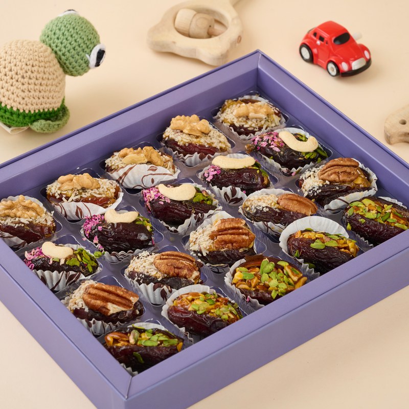 Sailor Box - Baby Boy - 20pc Stuffed Dates Box