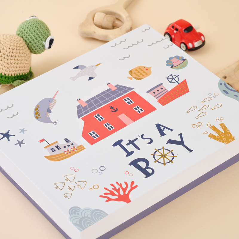 Sailor Box - Baby Boy - 20pc Stuffed Dates Box
