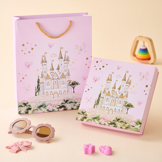 Fairy Kingdom  Baby Girl - 9pc Dryfruit Mithai Box