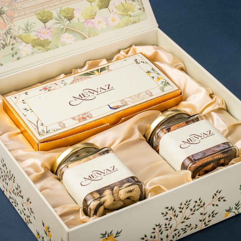 Lotus Peacock Flap Gift Box