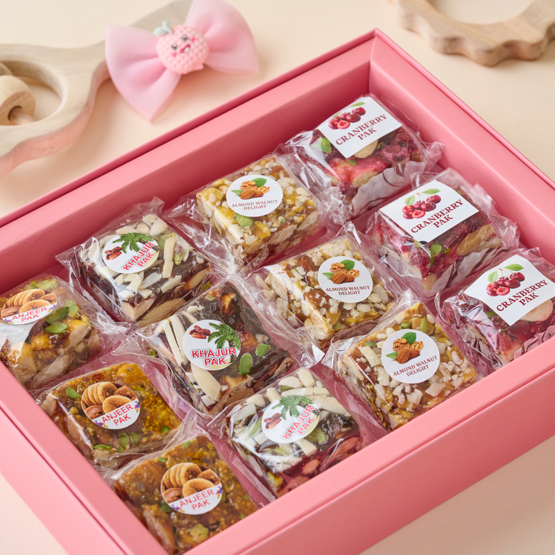 Little Mermaid - Baby Girl - 12pc No Added sugar Mithai Box