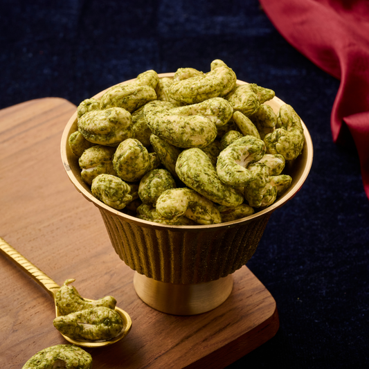 Green Chilli Cashews - 120g