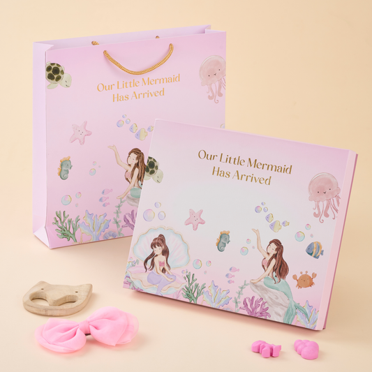 Swimming Mermaids - Baby Girl - 20pc No Added sugar Mithai Box