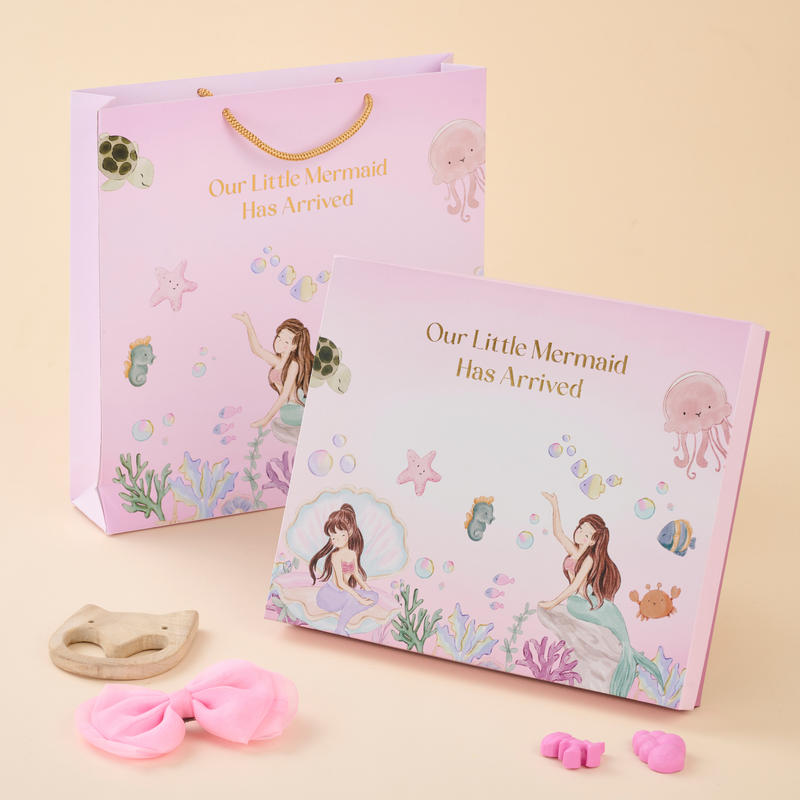 Swimming Mermaids - Baby Girl - 20pc No Added sugar Mithai Box