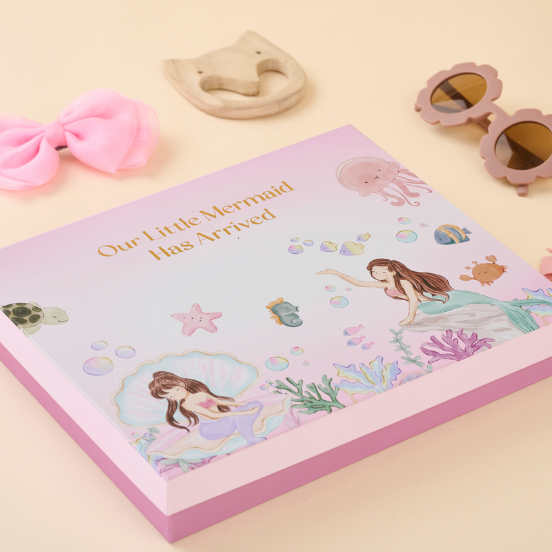 Swimming Mermaids - Baby Girl - 20pc Stuffed Dates Box