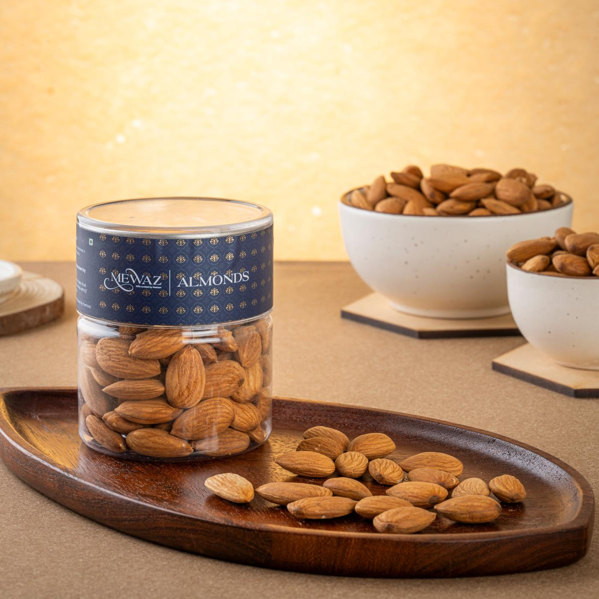 Buy California Almonds by Mewaz. Crunchy buttery flavour.