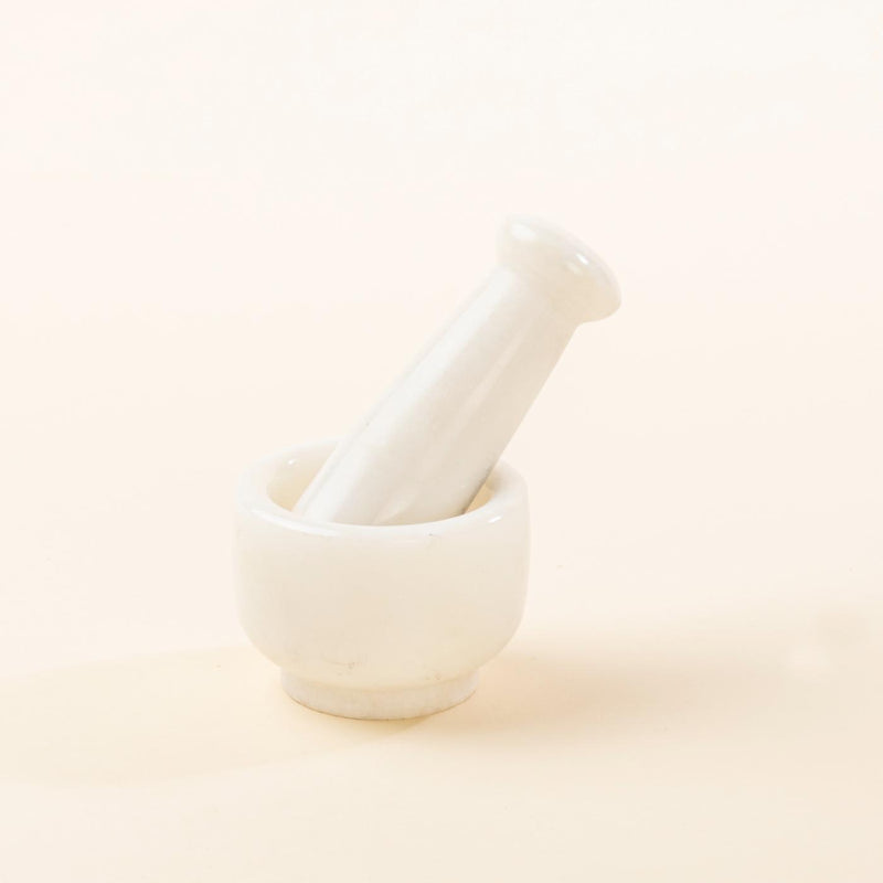 Buy Now Mewaz Saffron Mortar and Pestle. Premium Kitchen & Gift Set Mumbai