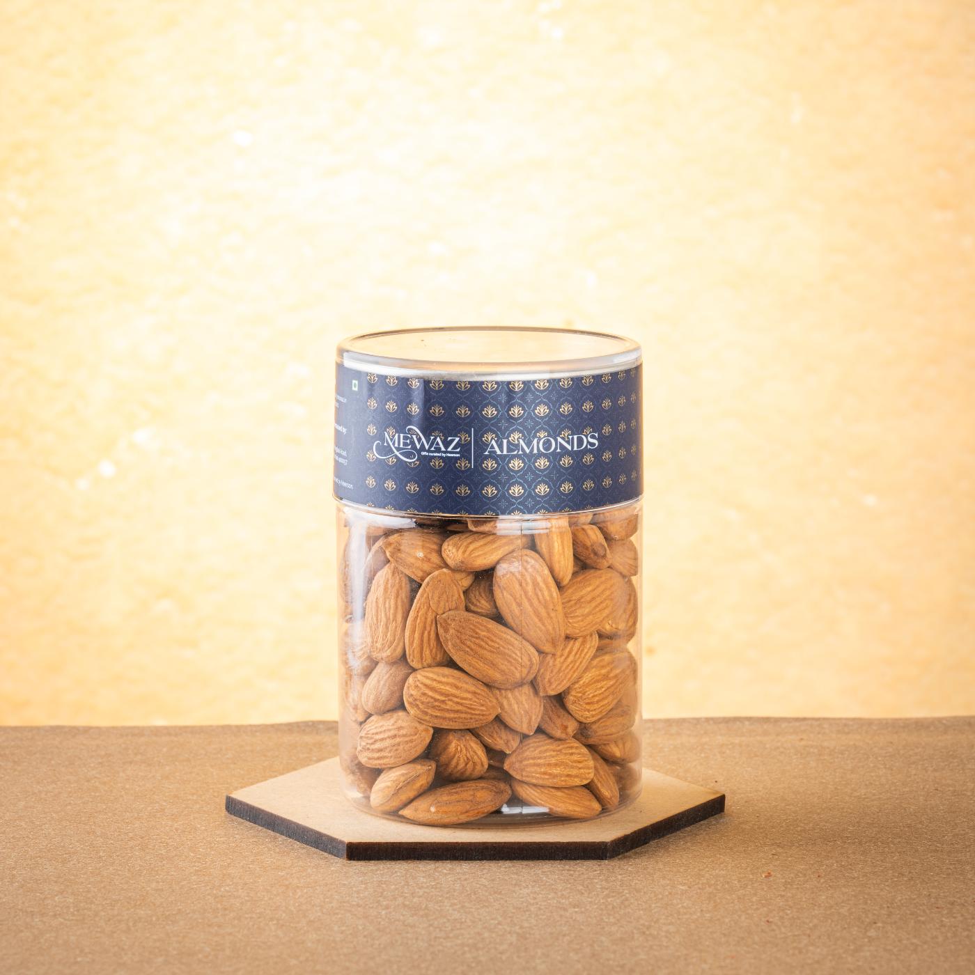 California Almonds by Mewaz. Crunchy buttery flavour.