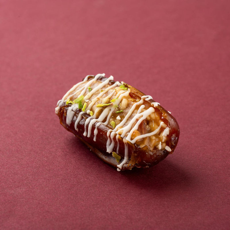 Mewaz Biscoff Stuffed Dates. Premium Fusion Sweet Mumbai