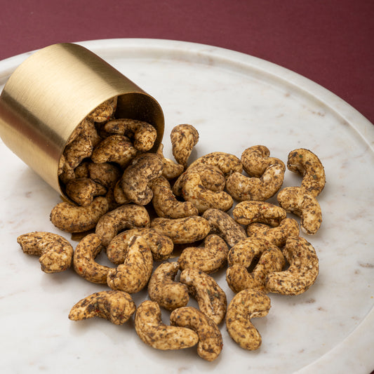 Mewaz Black Pepper Cashews. Premium Flavored Cashews Mumbai