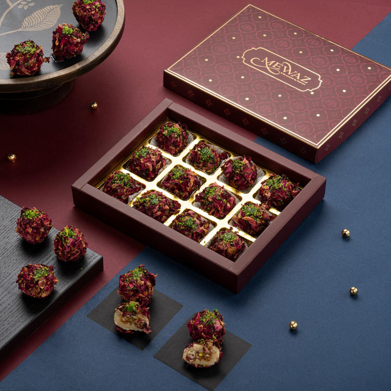 Mewaz Gulaab Bites. Premium Rose Mithai