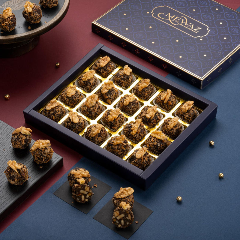 Mewaz Hazelnut Walnut Mithai. Premium Festive Sweet