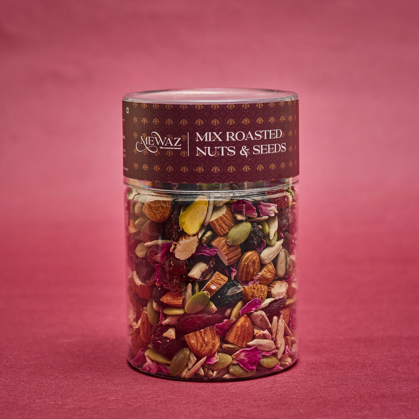 Mewaz Mix Roasted Nuts and Seeds. Premium nut & seed snack.