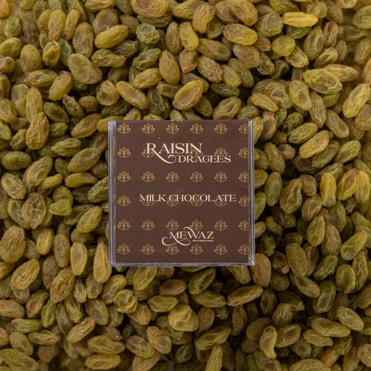 Mewaz Raisin Dragees. Luxury Gourmet Dry Fruit Sweet