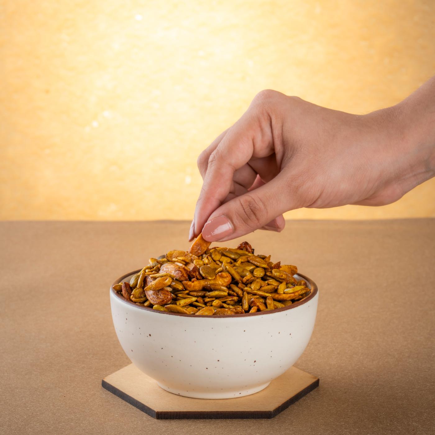 Mewaz Saffron Dry Fruit Granola Mix. Premium Healthy Snack Mumbai