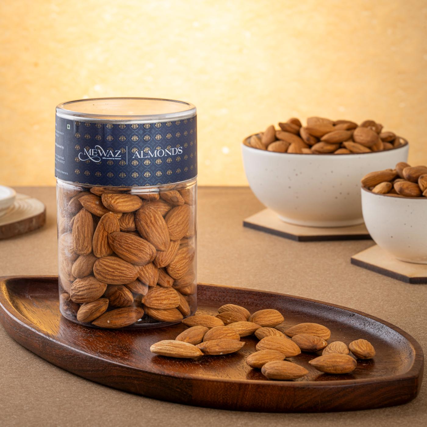 Shop California Almonds by Mewaz. Crunchy buttery flavour.