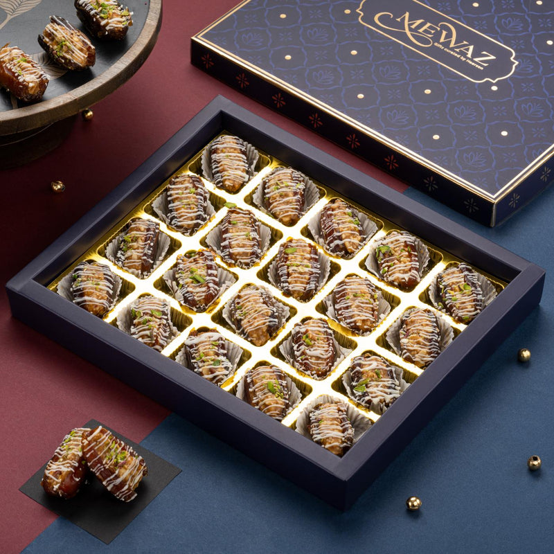 Shop Now Mewaz Biscoff Stuffed Dates. Premium Fusion Sweet Mumbai