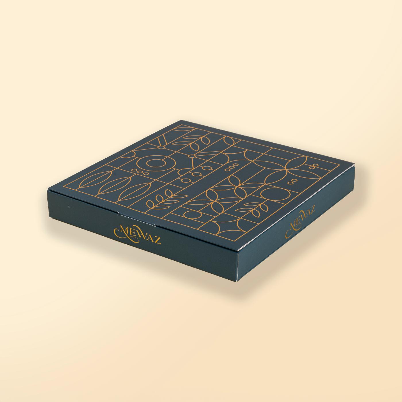 Shop Now Mewaz Orange Crunch Mithai. Luxury Fusion Mithai India